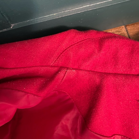Red Peacoat in Small - Picture 11 of 12